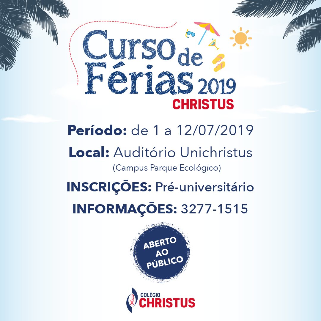 curso de férias