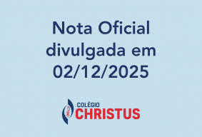 Nota Oficial divulgada em 02/12/2025